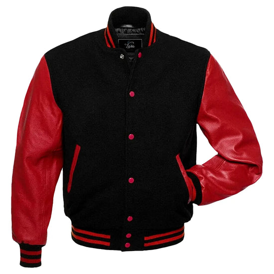 Letterman Jacket Leather Sleeves - College Jacket