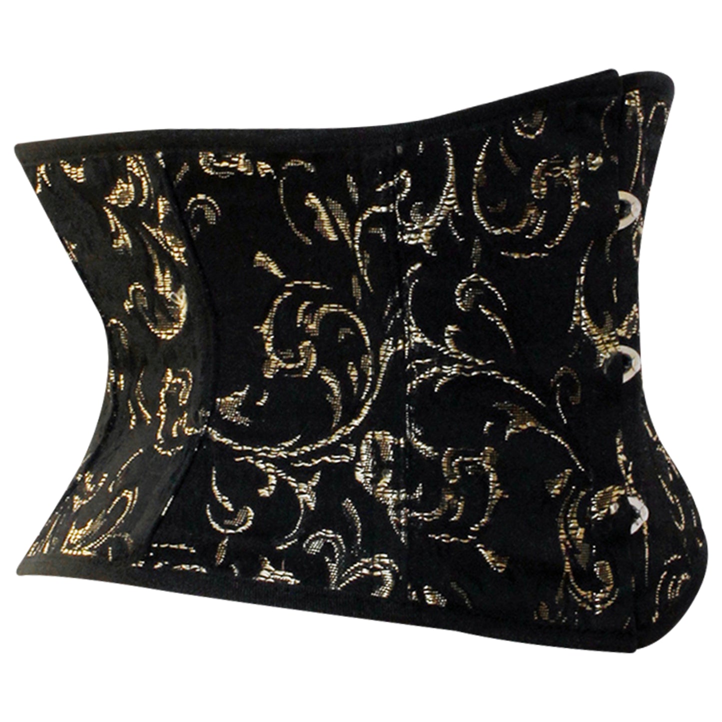 Gold Brocade Mini Cincher corset - Waist Trainer Short torso