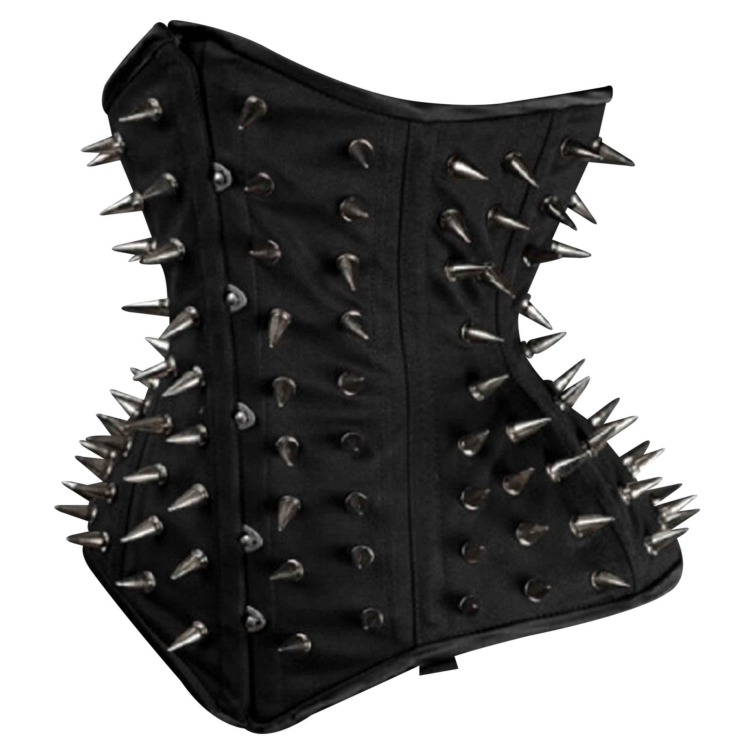 Steampunk Steel Boned Cotton Under bust corset